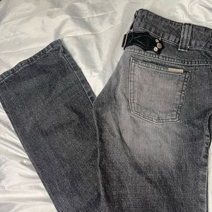 Paul & Joe Straight Leg, Grey Tone Dark Wash jeans